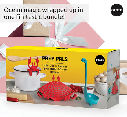 OTOTO The Original Nessie Ladle - Soup Ladle, Cute Gifts, Funny Kitchen Gadgets, Loch Ness design, Cooking Gifts for Mom - Cute and Practical Kitchen Utensils - Unique Gifts for Women