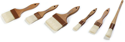 SPARTA Kitchen Basting Brush – SKU 4038000 Basting Brush for Cooking with Hardwood Handle, Epoxy-Set Boar Bristles for Restaurants, Catering or Kitchens, Withstands Heat Up to 500°F, 1in