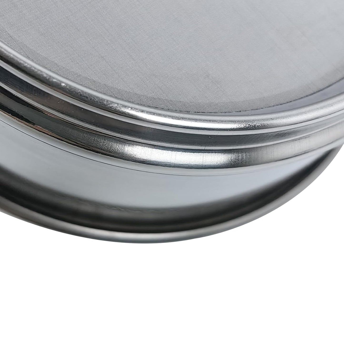 325 Mesh Lab Sieves 4" Diameter 304 Stainless Steel Wire Cloth Test Sieve for Industrial Laboratory Home