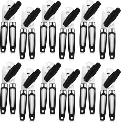Gisafai 20 Pcs Manual Can Opener Bulk with Sharp Blade Smooth Edge Multifunctional Kitchen Gadget Handheld Openers Large Handheld Knob Can and Bottle Animals for Dorm Kitchen Essentials Gifts
