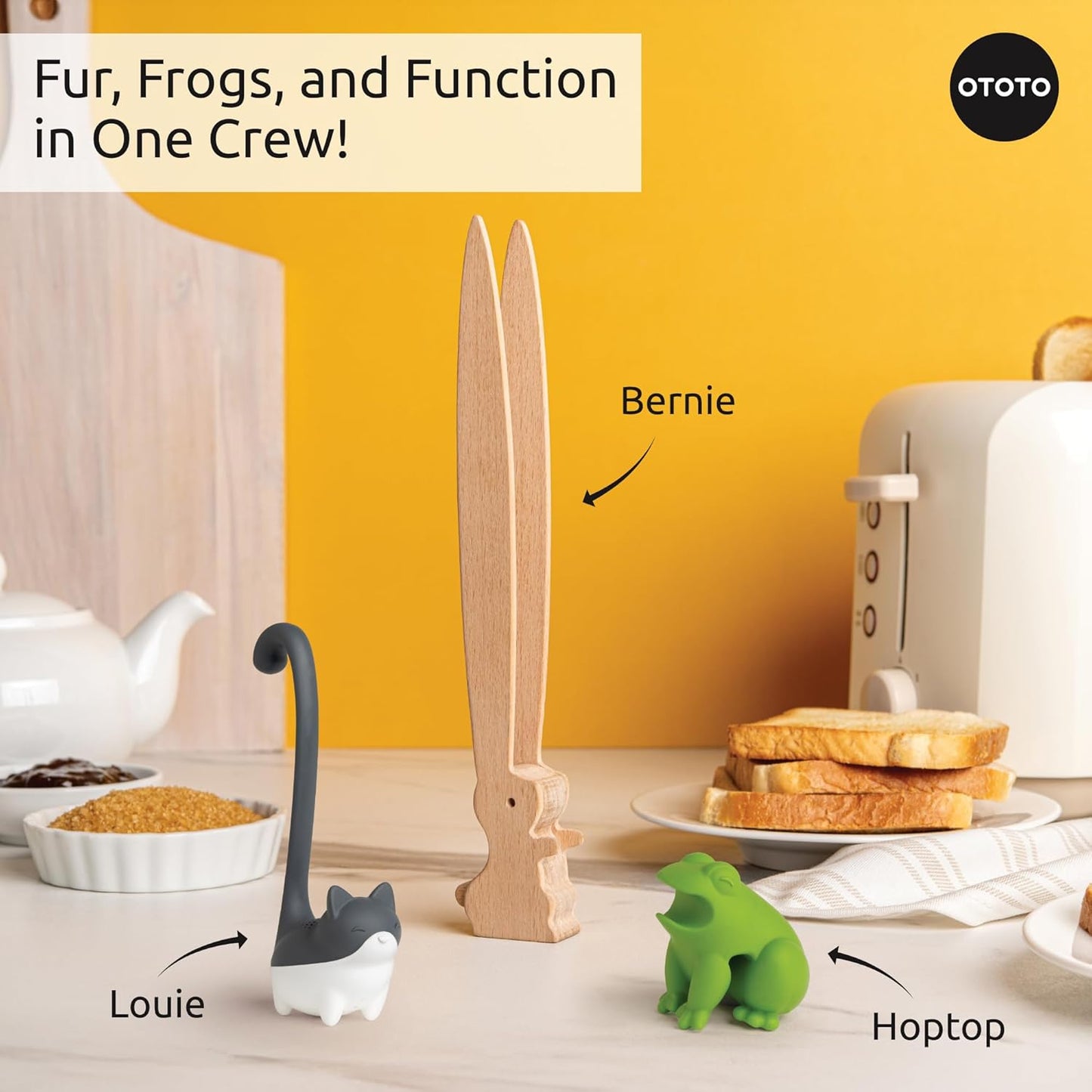 OTOTO The Original Nessie Ladle - Soup Ladle, Cute Gifts, Funny Kitchen Gadgets, Loch Ness design, Cooking Gifts for Mom - Cute and Practical Kitchen Utensils - Unique Gifts for Women