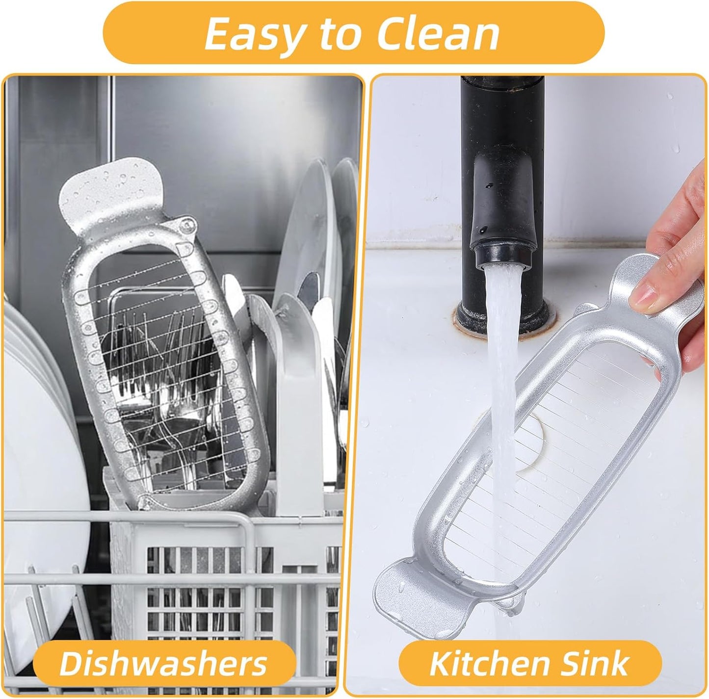 Butter Slicer Cheese Cutter Stainless Steel Multipurpose Kitchen Tool for Even Slicing of Block Butter Cheese Eggs Soft Fruits