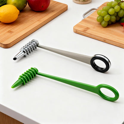 Potato Spiral Cutter and Spiral Potato Cutter, 4-Piece Vegetable Spiralizer Set with Dual Designs,Create Fun Twists for Daily Meals and Party Platters,Compact Kitchen Tool for Healthy Food Preparation