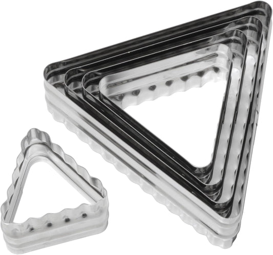 Ateco Plain Edge Round Cutters in Graduated Sizes, Stainless Steel, 11 Pc Set