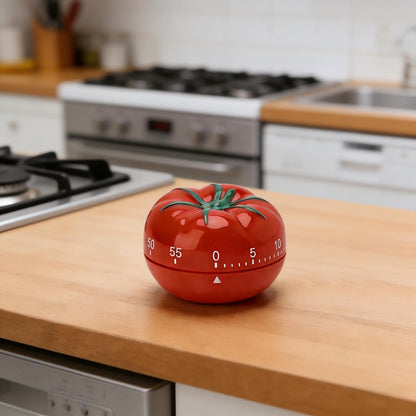 Cute Strawberry Shape 360 Degree Rotating Kitchen Cooking Timer Kitchen Craft Mechanical Wind Up 60 Minutes Timer