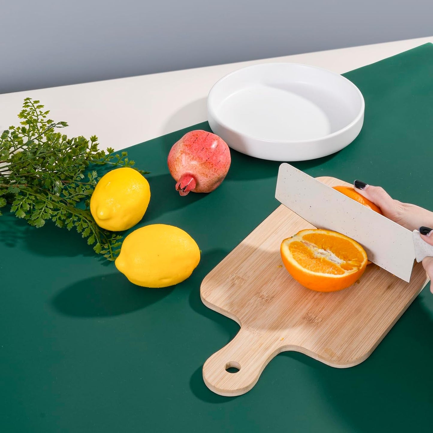 Extra Large Silicone Mat 36" x 24" Place Mats, Heat Resistant Mat for Kitchen Countertop Protector, Thick Placemats Washable Silicone Mats for Kitchen Counter Mat Dining Table Mat, Grey, Sapid
