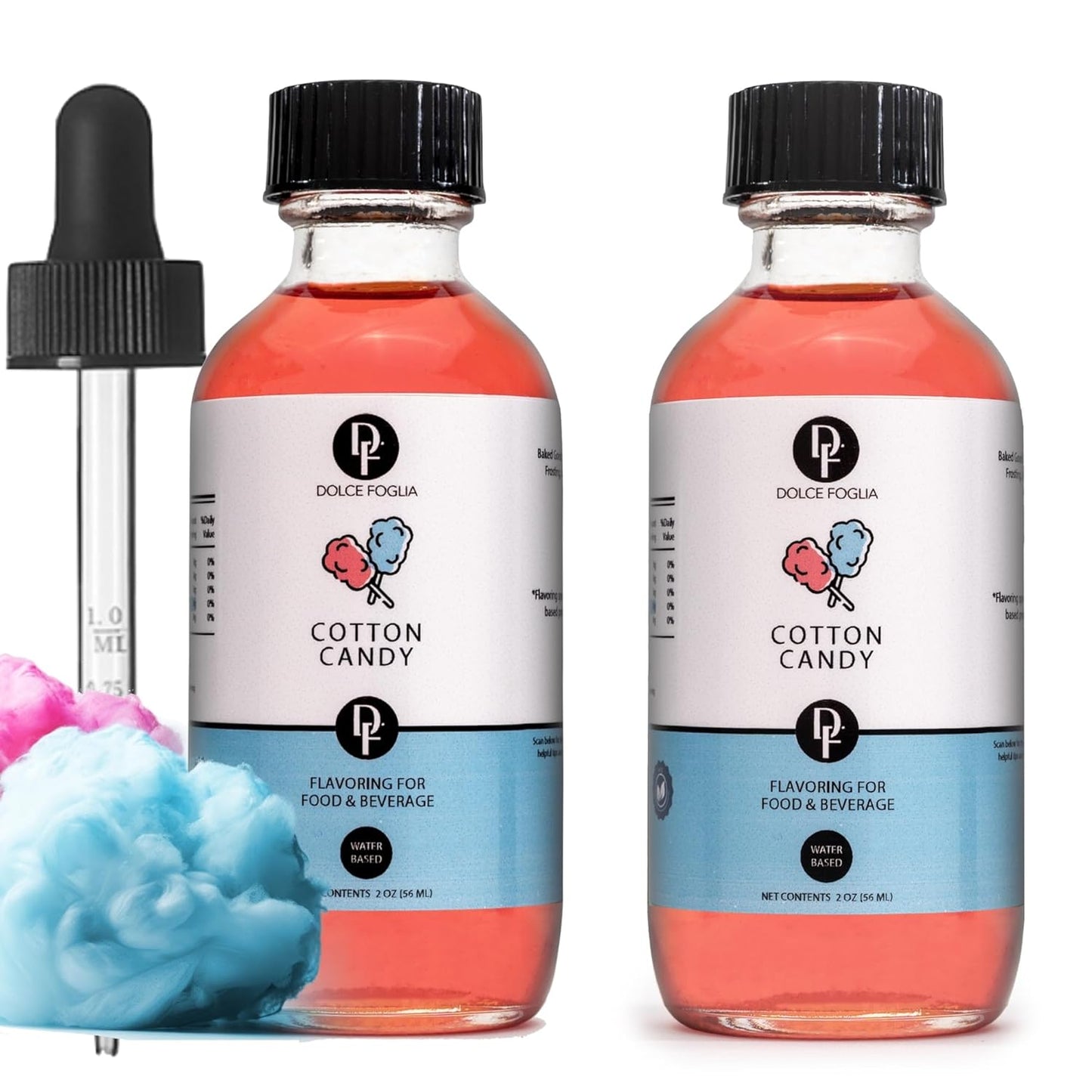 Dolce Flav Cheesecake Extract – 2 Ounce Water-Soluble Kosher, Sugar-Free, Concentrated Creamy Flavor for Desserts, Frostings & Pastries, Includes Measured Dropper
