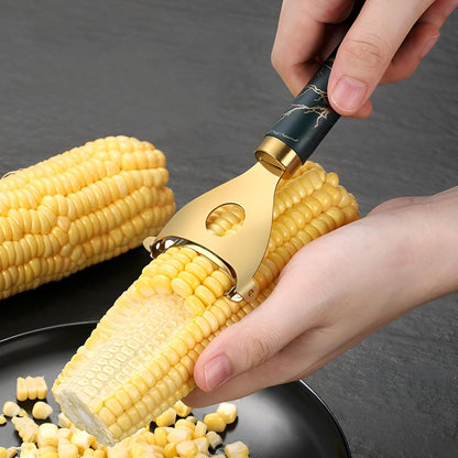 Corn Peeler(2-Pack) – Stainless Steel Corn Cob Stripper Tool，Labor-Saving and Fast Peeling Tool, Efficient 2026 New Kitchen Gadget