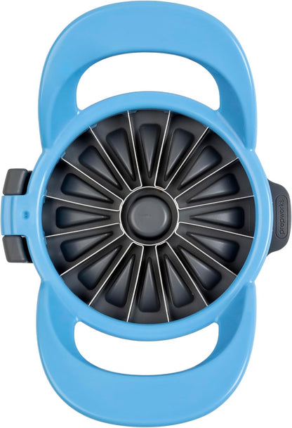 PrepWorks Dishwasher Safe Apple Slicer and Corer – 16-Slice Thin Apple Cutter with Safety Cover