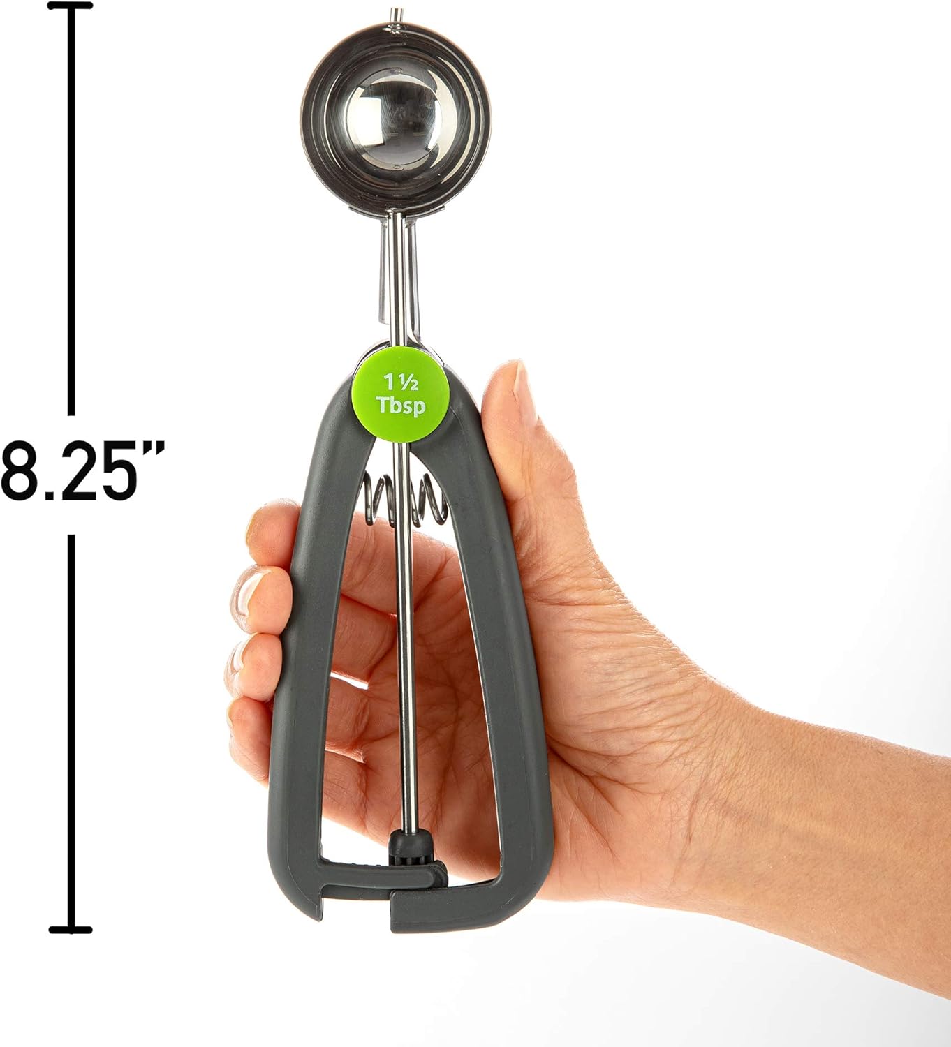 PrepSolutions Measuring Scoop, Grey - Durable and Accurate Scoop for Cooking and Baking, 1.5tbsp
