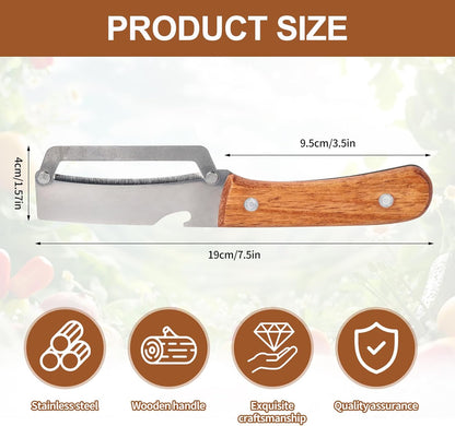 Multi-Functional Kitchen Vegetable Peeler with Ergonomic Handle & Bottle Opener,Stainless Steel Peeler Knife with Sharp Blade for Fruit Kiwi Potato Pumpkin
