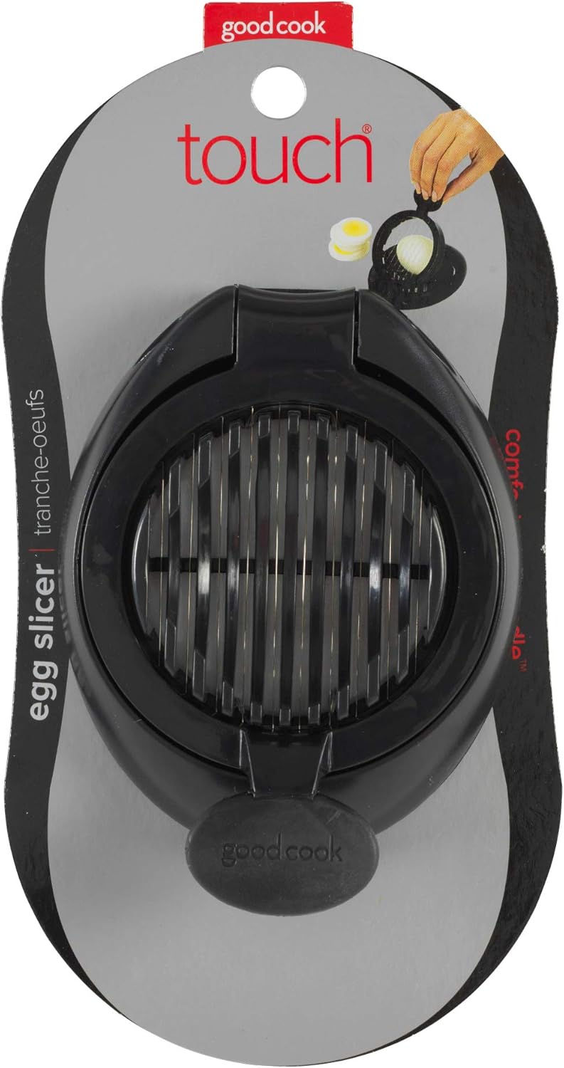 GoodCook Touch Egg Slicer, Stainless Steel Cutting Wires