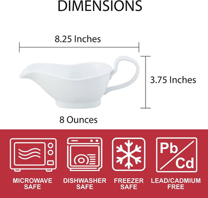 HIC Kitchen Roasting Fat Separator Gravy Strainer, Borosilicate Glass, 32-Ounces, For Stress-Free Holiday Meal Prep and Serving