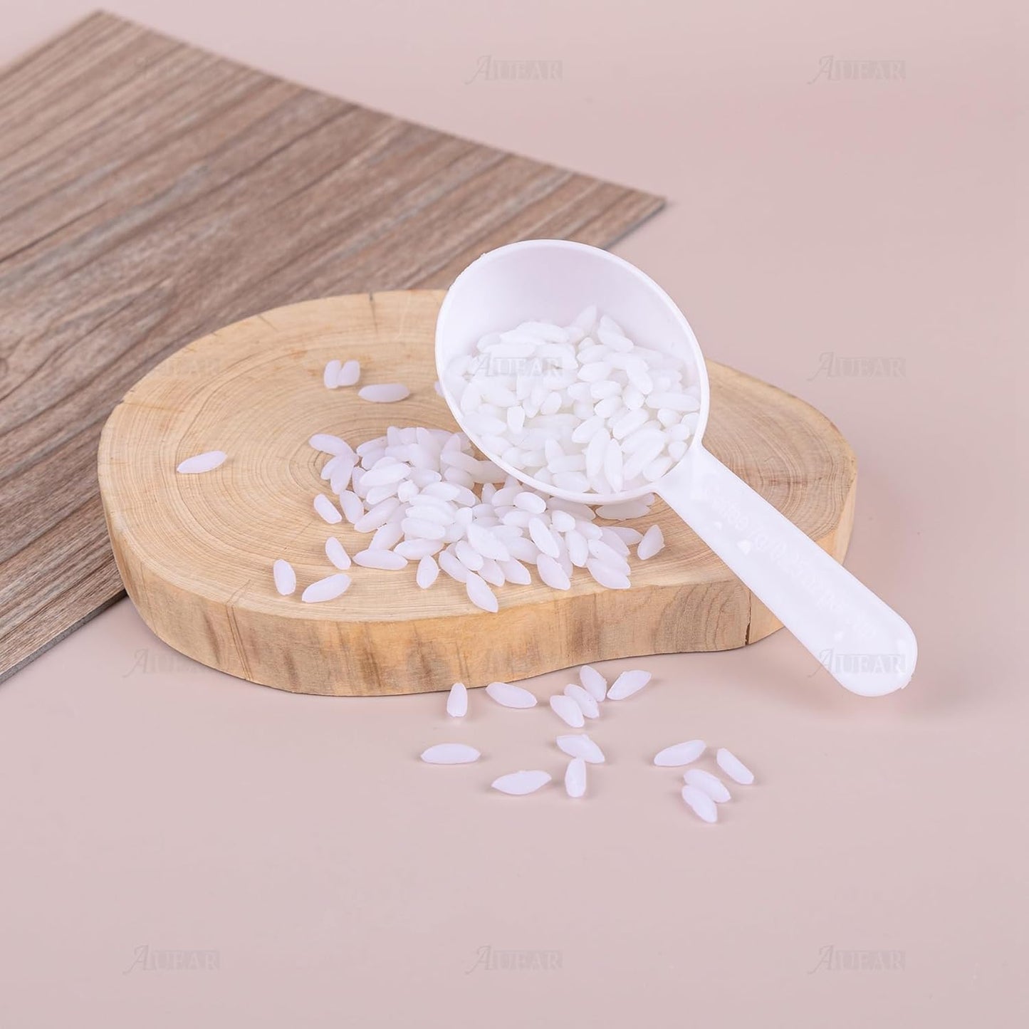 AUEAR, 5 Pack Tablespoon Coffee Scoop Plastic Measuring for Milk Powder Fruit Seed Spices
