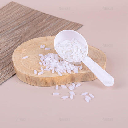 AUEAR, 5 Pack Tablespoon Coffee Scoop Plastic Measuring for Milk Powder Fruit Seed Spices