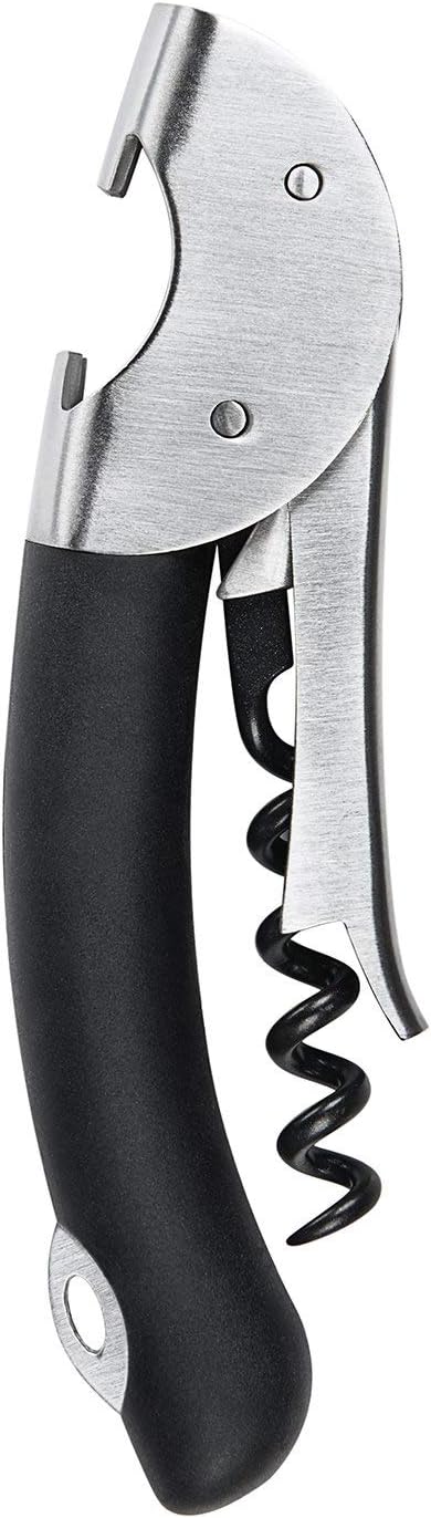 OXO SteeL Winged Corkscrew with Removable Foil Cutter