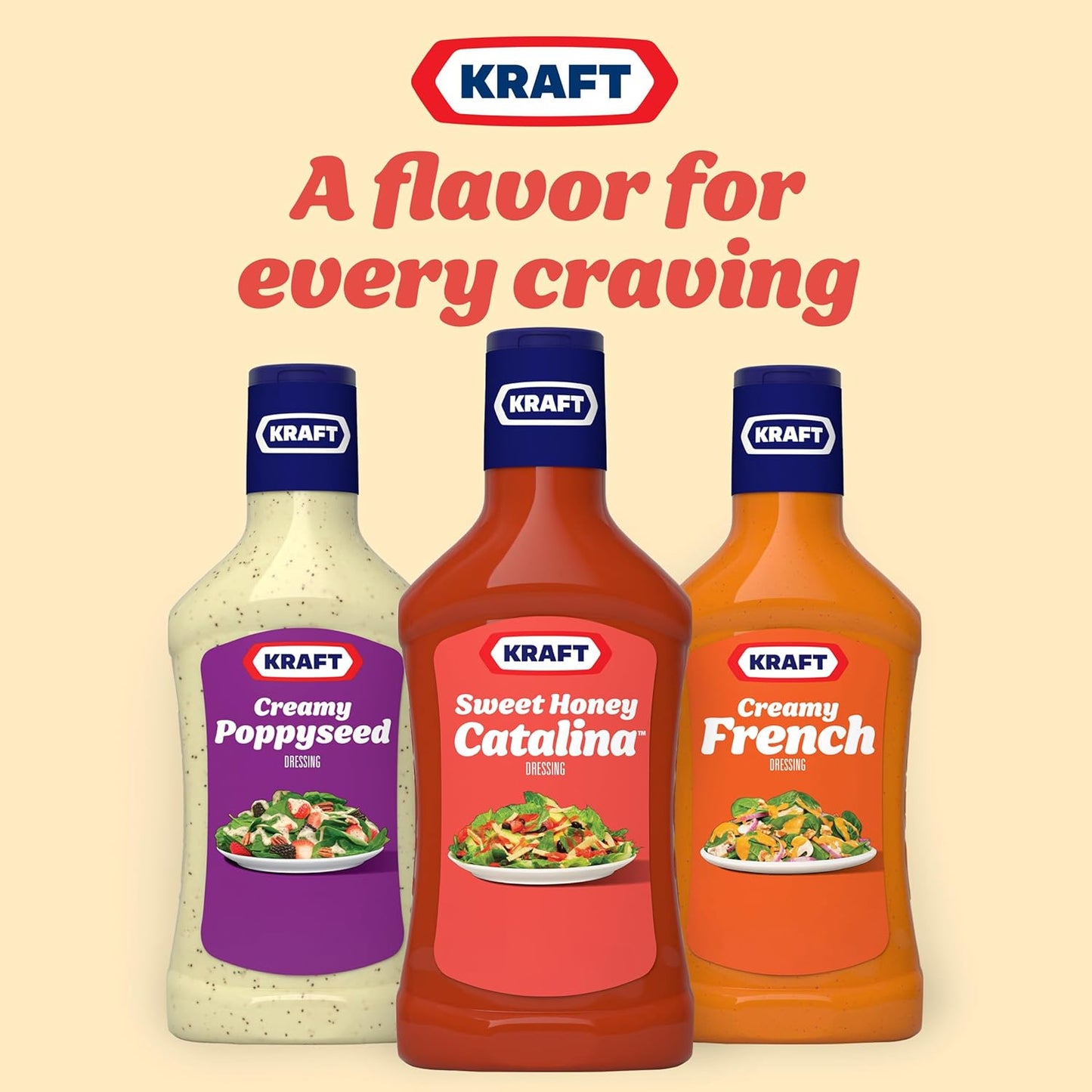 Kraft Zesty Italian Dressing Family Size, 24 fl oz Bottle