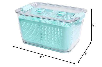 Kitchen Spaces - 1465A6-AMZ Kitchen Spaces Colander Bin, Medium, Gray