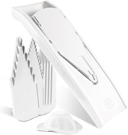 BORNER V Mandoline Slicer Kitchen V1 ClassicLine Starter Set | Vegetable Grater Börner - Quality Made in Germany, Color:Orange