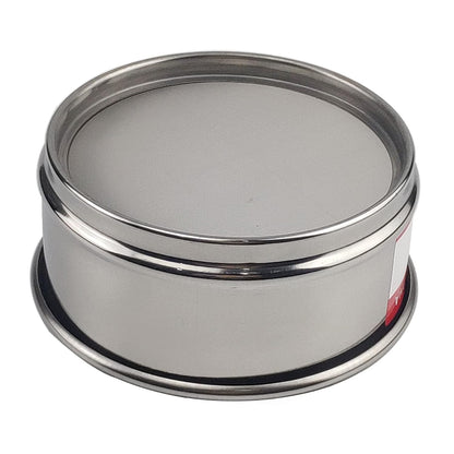 LABALPHA 70 Mesh Lab Sieves, Test Sieve #70 Mesh, 4'' Diameter, 304 Stainless Steel Wire Cloth (0.22mm)