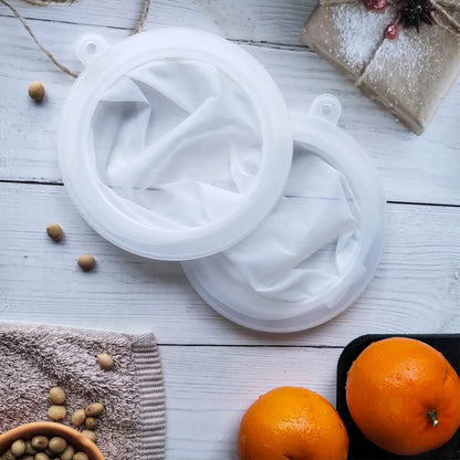 4 Pieces 200 Mesh Strainer Kitchen Food Filter，Ultra-Fine Nylon Mesh Sieve，Plastic fine mesh Colander for Filtering Soy Milk, Coffee, Milk, Yogurt, Juice