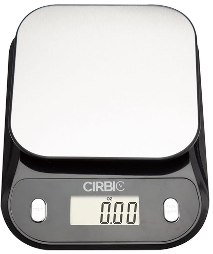 Talking Kitchen Scales - Big Numbers with Clear Loud Voice North American Accent (Black)