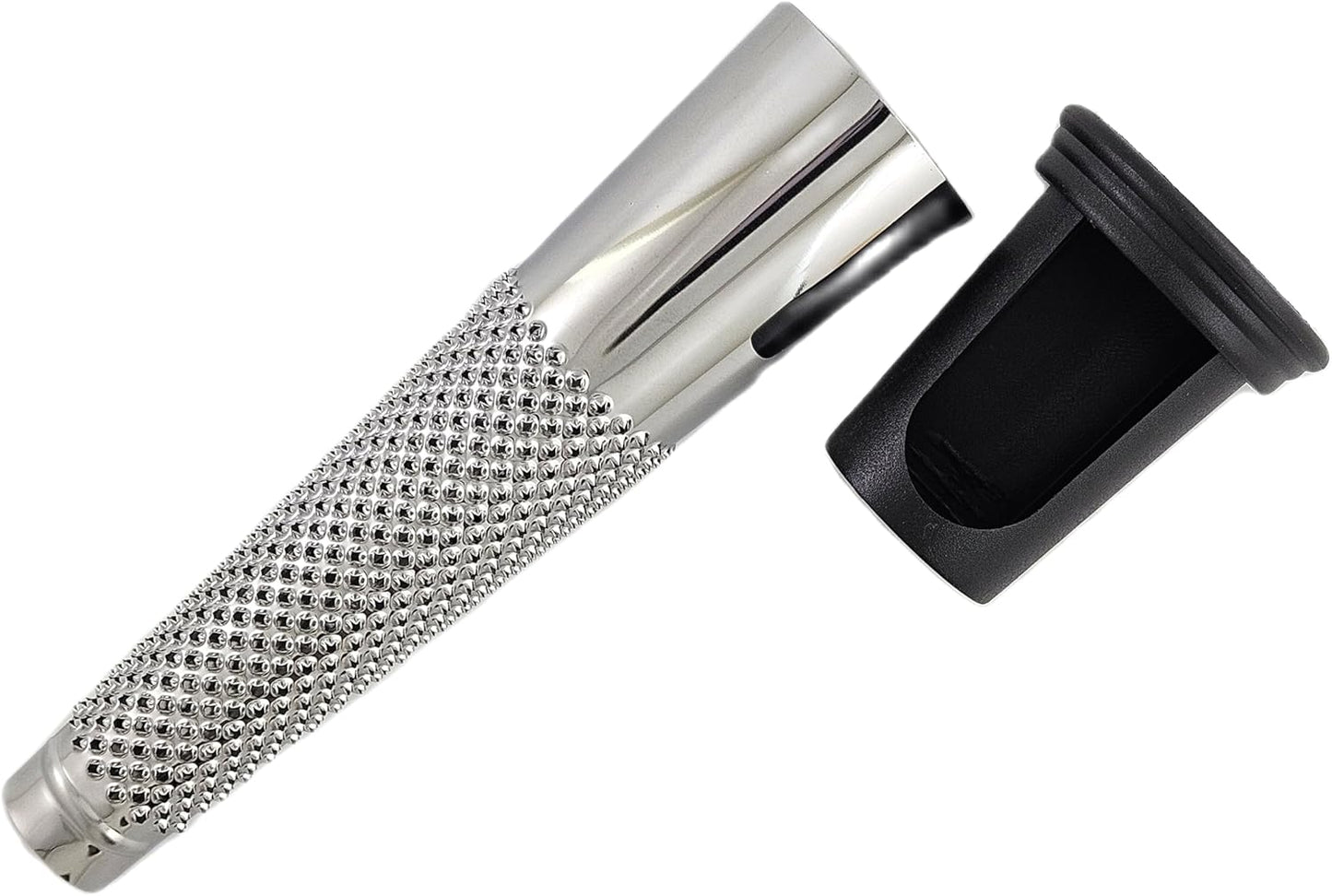 Fox Run Stainless Steel Cone Nutmeg Grater, 5.5" With Storage