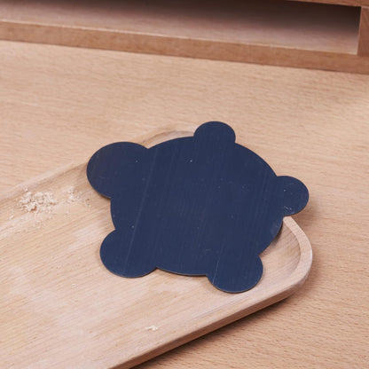 New Cabinet Scraper Cards and Cabinet Scraper Burnisher with 12 Piece Multi-Shaped Scraper Set Suitable for Various Small space and Small-Sized Tasks(HTCSCS13)