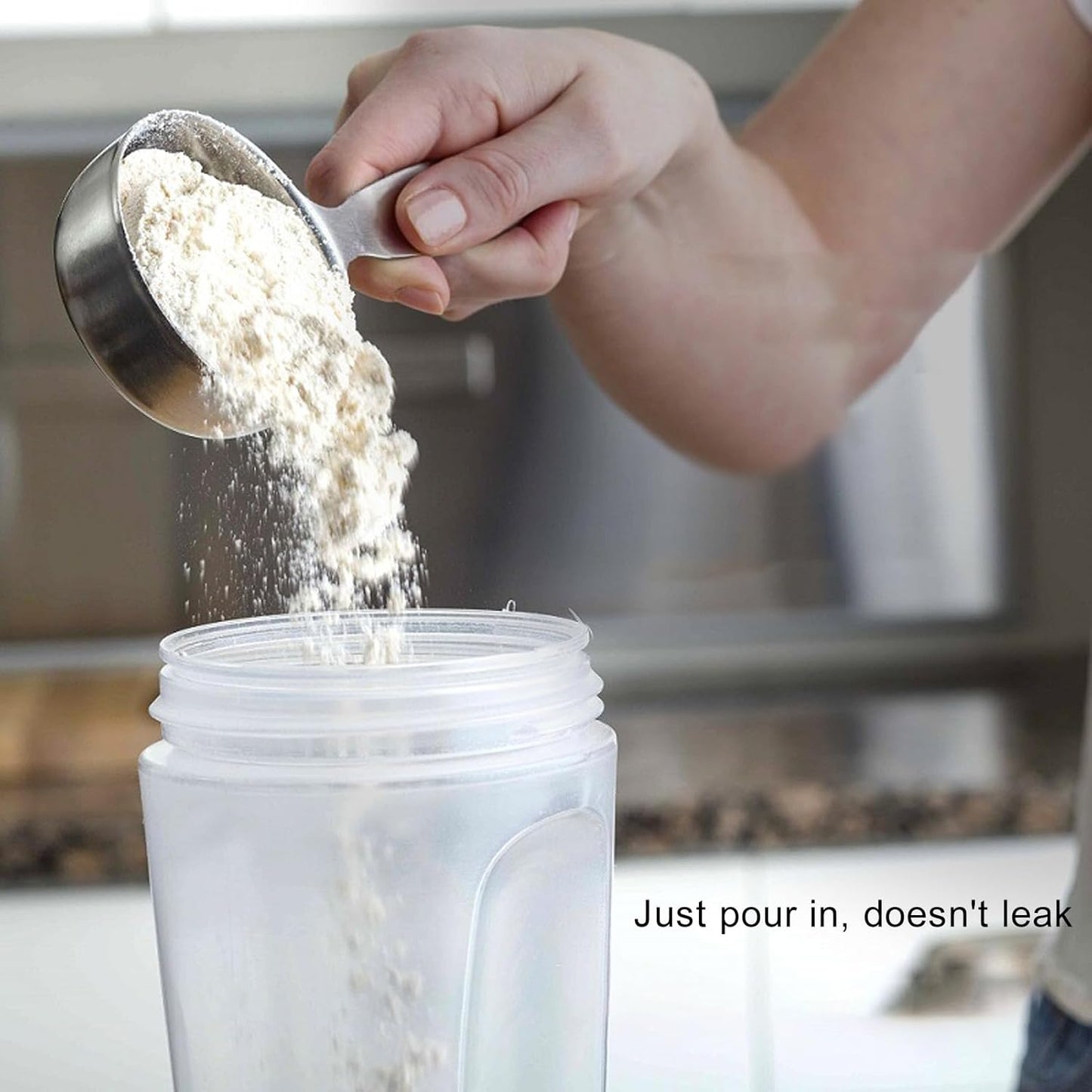Pancake Batter Mixer Dispenser Bottle,1000ML Squeeze Kitchen Shaker Baking Tool with Mix Ball Wire Whisk, for Cupcakes, Muffins, Pancakes