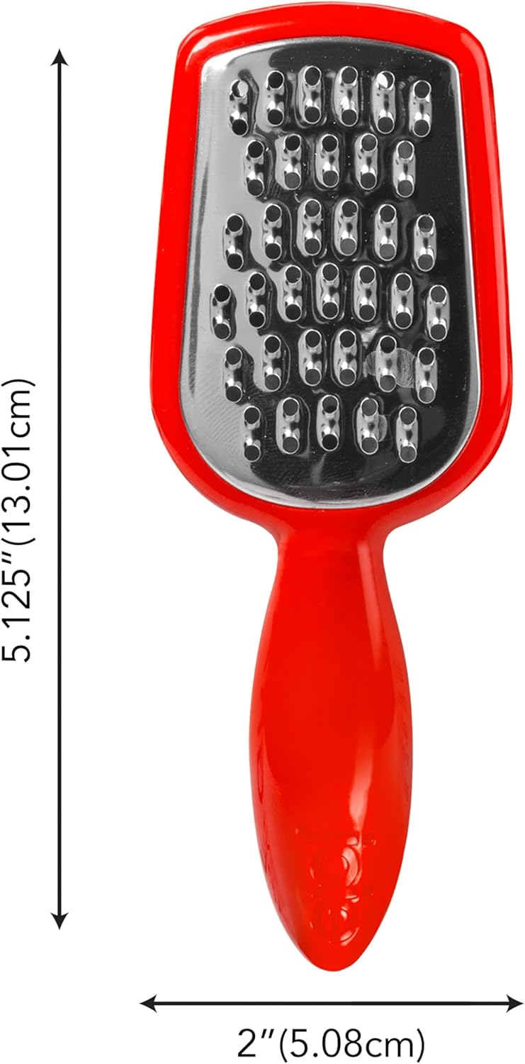 Joie Tower Grater, Double Sided, Stainless Steel, Dishwasher Safe, BPA Free, Kitchen Tool, 1 Count