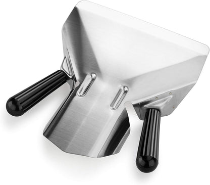 New Star Foodservice 42344 Stainless Steel Commercial French Fry Bagger with Left Handle