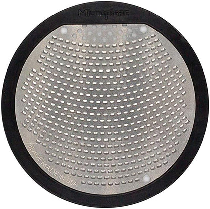 Microplane 2-Piece Ultimate Mason Jar Lid Grater Set, Fine & Ribbon Stainless Steel Blades, Fits Wide Mouth Canning Jars, Shaker Holes, Zester & Cheese/Spice Grater, Handheld Stainless Steel Rasp