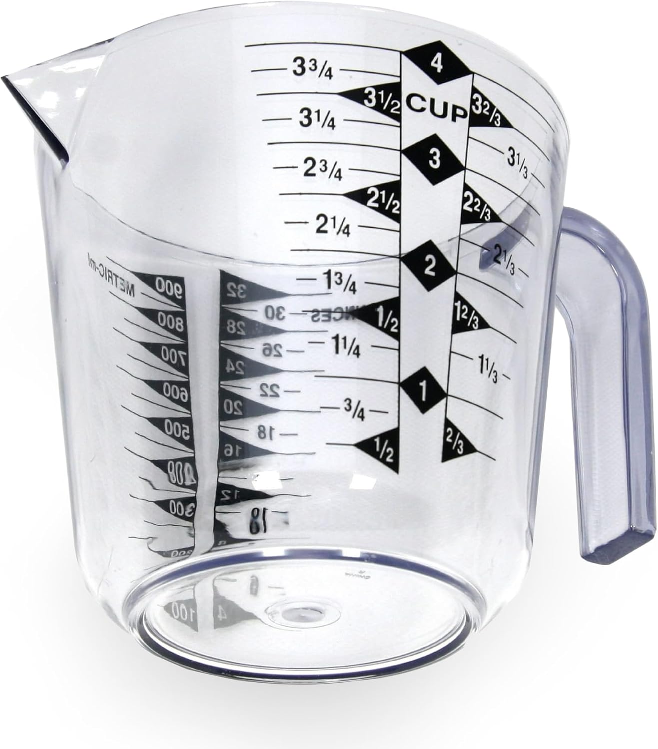 Chef Craft Select Plastic Measuring Cup, 2 Cup, Clear