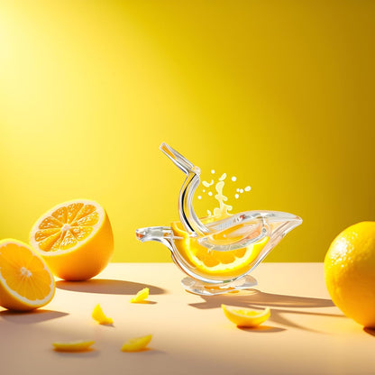 2 Pack Bird shape Lemon Squeezer, Lemon Juicer Acrylic Manual Juice Lime Squeezer Bird Shape Hand Juicer for Orange Lemon Lime Pomegranate