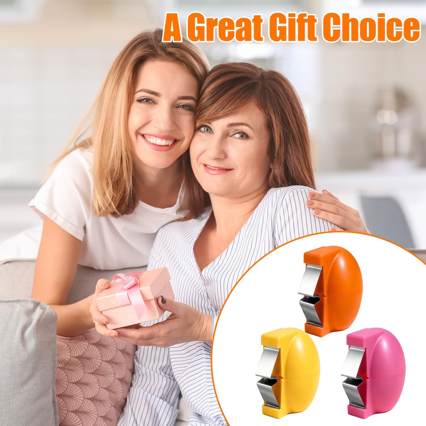 3 PCS Egg Shell Opener Egg Separator for Raw Eggs,Hard Boiled Egg Peeler Egg Cube Egg Separator,Quickly Cutting Off Cooked Eggs,Stainless Steel Eggshell Breaker Kitchen Gadgets (3 pcs) (3 PCS set)