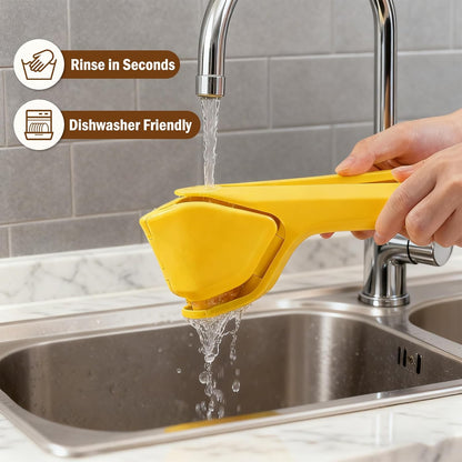 Stainless Steel Manual Juicer Citrus, Lemon Squeezer, Fruit Juicer Lime Press Metal, Professional Hand Juicer Kitchen Tool Bar Juicer for Bartender Accessories