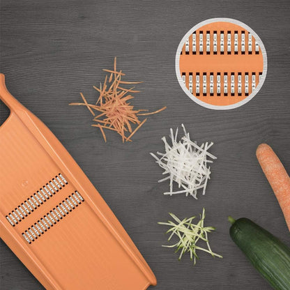BORNER Roko PowerLine | Vegetable Grater Börner - Quality Made in Germany, Color:Orange