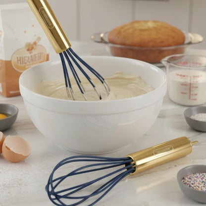 Farberware Professional Silicone Mini Whisks (Set of 2), Black