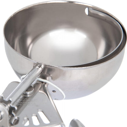 Carlisle FoodService Products 60300-30 Stainless Steel Portion Control Disher Scoop, 1.3 oz, Black, 1 Count