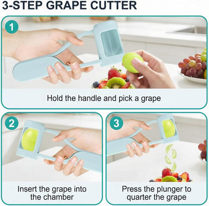 3-in-1 Heavy Duty Egg Slicer, Stainless Steel Blades with Multiple Cutting Modes for Hard Boiled Eggs, Mushrooms, Strawberry, Multifunctional Kitchen Tool, Send Goods from Local Warehouse