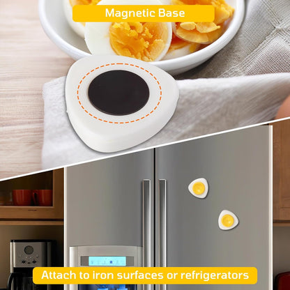 Egg Piercer for Raw Eggs, Stainless Steel Egg Poker with Retractable Sharp Pin, Easy Eggshell Peeler Tool for Perfect Hard Boiled Eggs, Black Kitchen Gadget