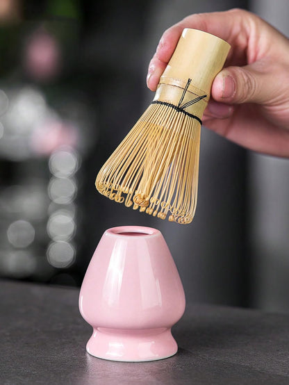 Matcha Whisk Set – Premium 7-Piece Traditional Matcha Set with Bamboo Whisk, Matcha Cup, Sifter & P Leather Case – Complete Tea Accessories & Gift Set