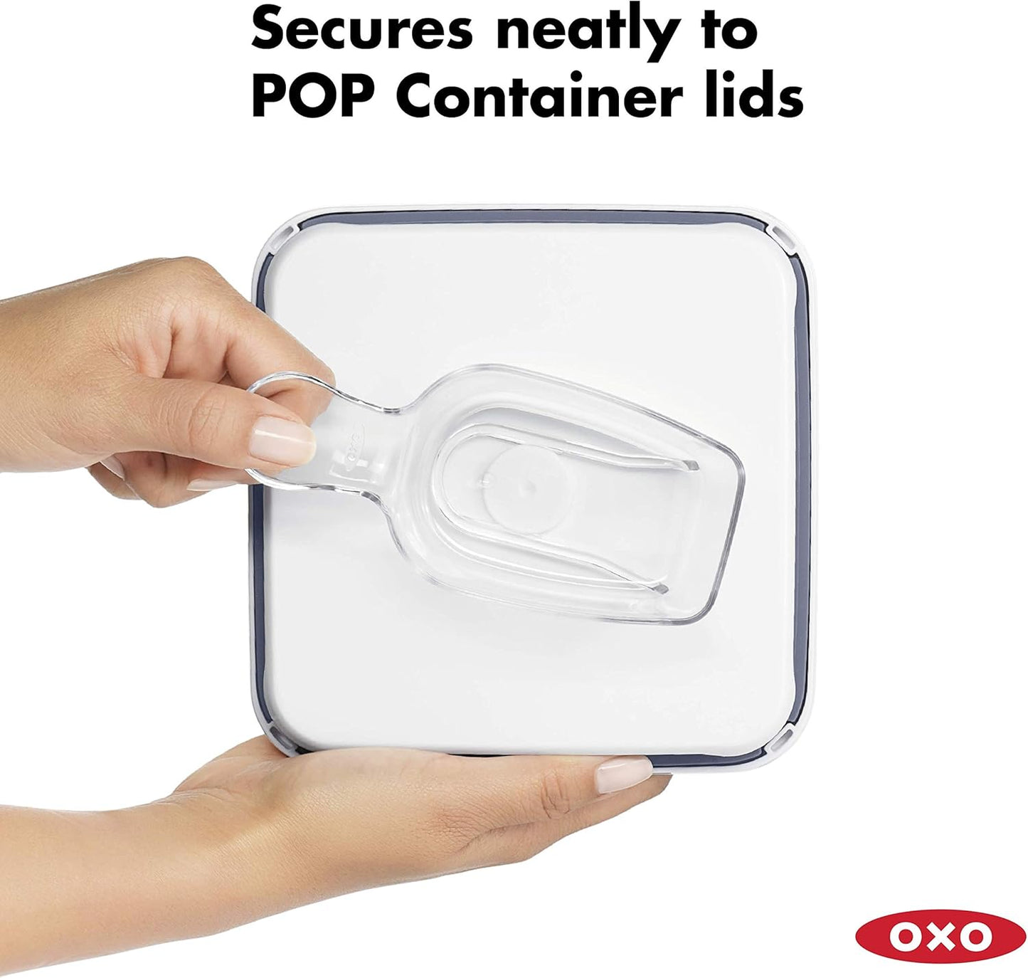 OXO Good Grips POP Container 1/2 Cup Scoop, Clear