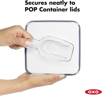 OXO Good Grips POP Container 1/2 Cup Scoop, Clear