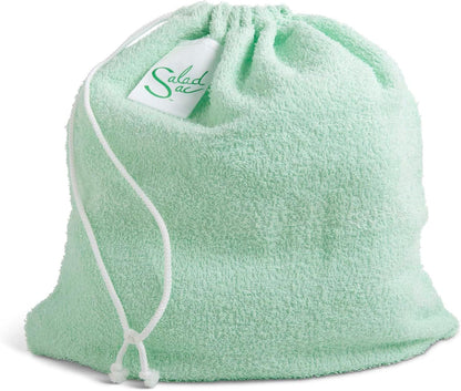 HIC Kitchen Salad Sac Storage Bag, Natural Cotton