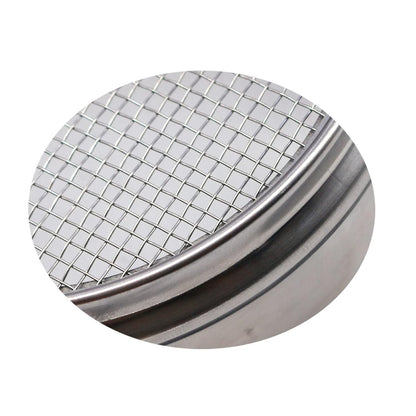 LABALPHA 70 Mesh Lab Sieves, Test Sieve #70 Mesh, 4'' Diameter, 304 Stainless Steel Wire Cloth (0.22mm)