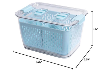 Kitchen Spaces - 1465A6-AMZ Kitchen Spaces Colander Bin, Medium, Gray