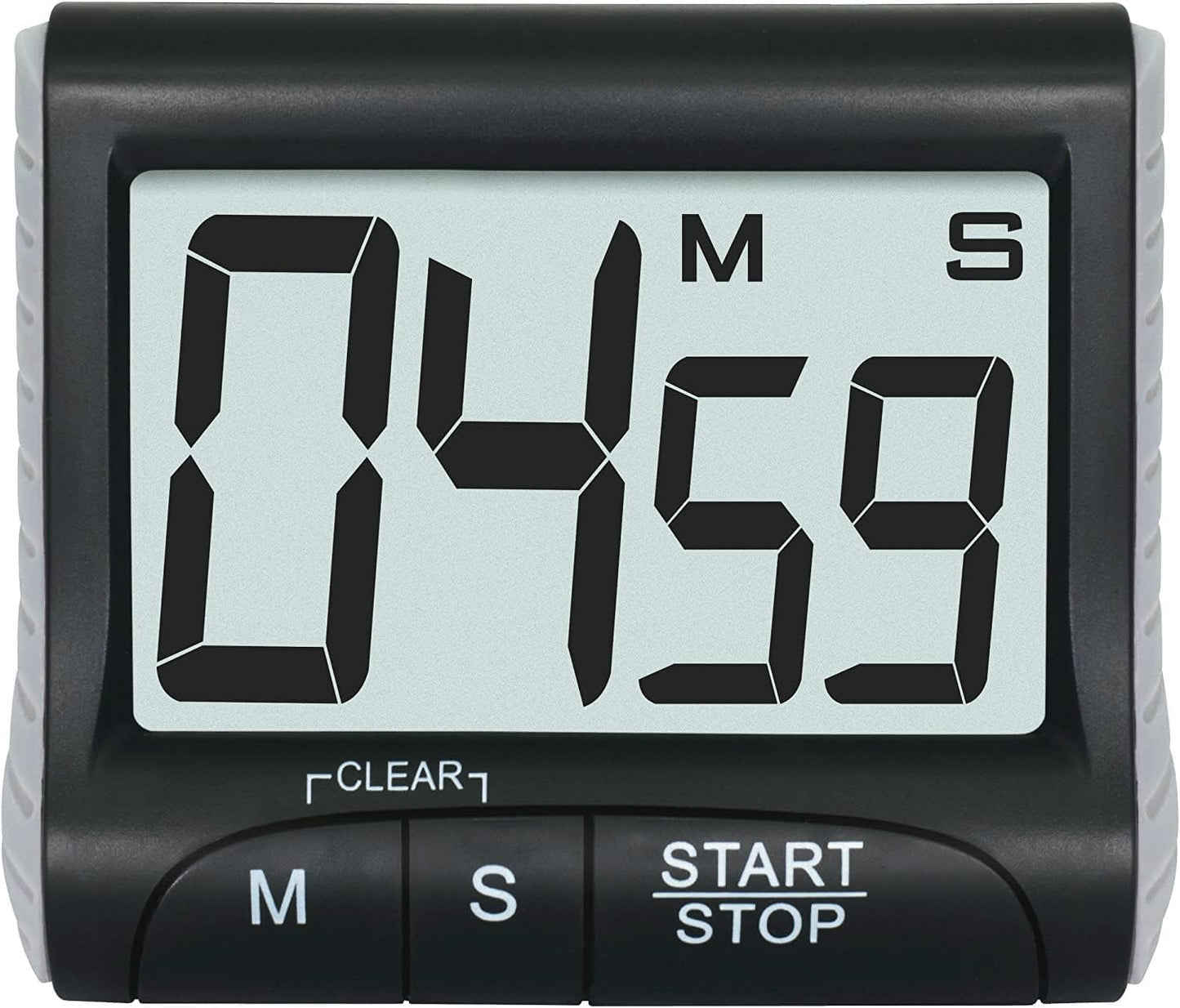 3" Large Display Kitchen Timer -Digital Timer Magnetic Back Loud Alarm On A Rope Countdown-Tanmalan