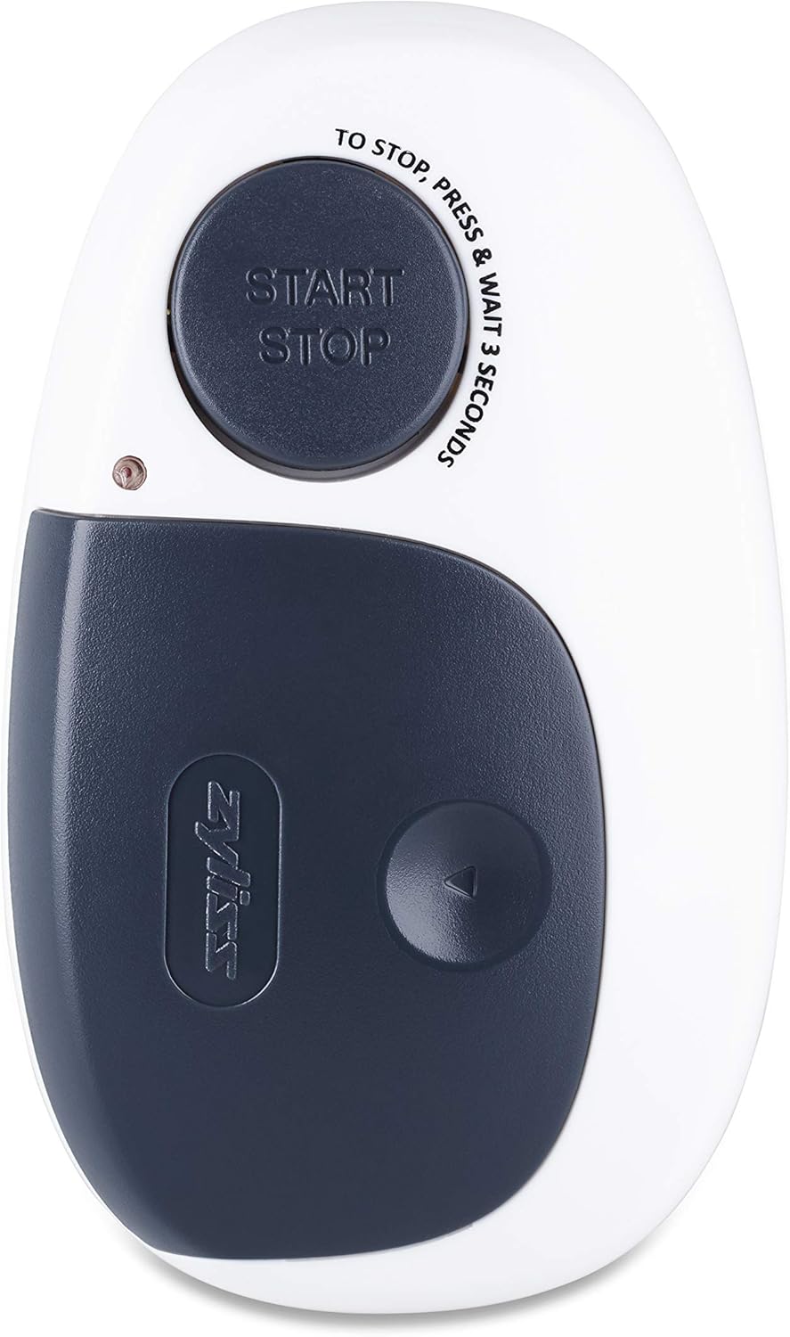 Zyliss E930043 Can Opener Lock and Lift, Plastic/Stainless Steel, White/Grey, Manual Tin Opener, Safe and Easy Lid Removal/Disposal, Lock and Unlock Safety, Dishwasher Safe