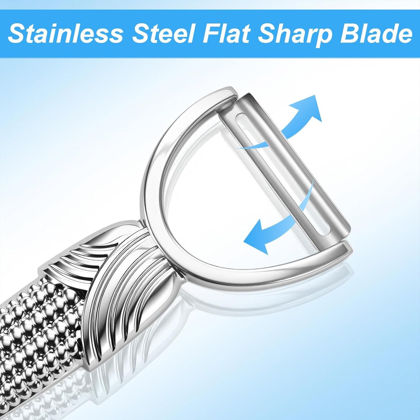 Vegetable Peeler - Stainless Steel Swivel Blade Fruit Peeler - Ergonomic Non-Slip Handle Veggie Peelers for Fruits And Vegetables
